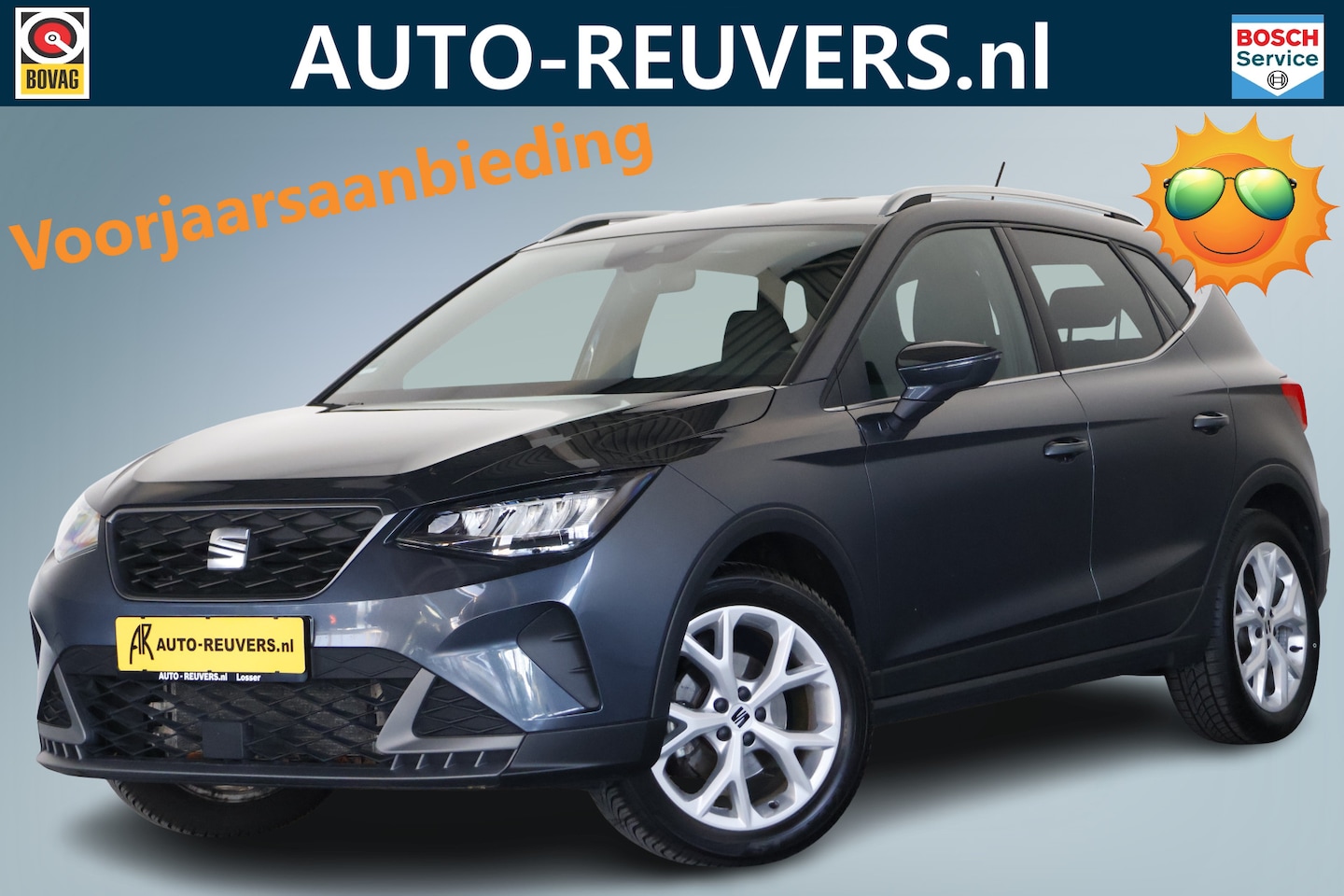 Seat Arona - 1.0 TSI FR / LED / Navi / CarPlay / ACC / Clima - AutoWereld.nl