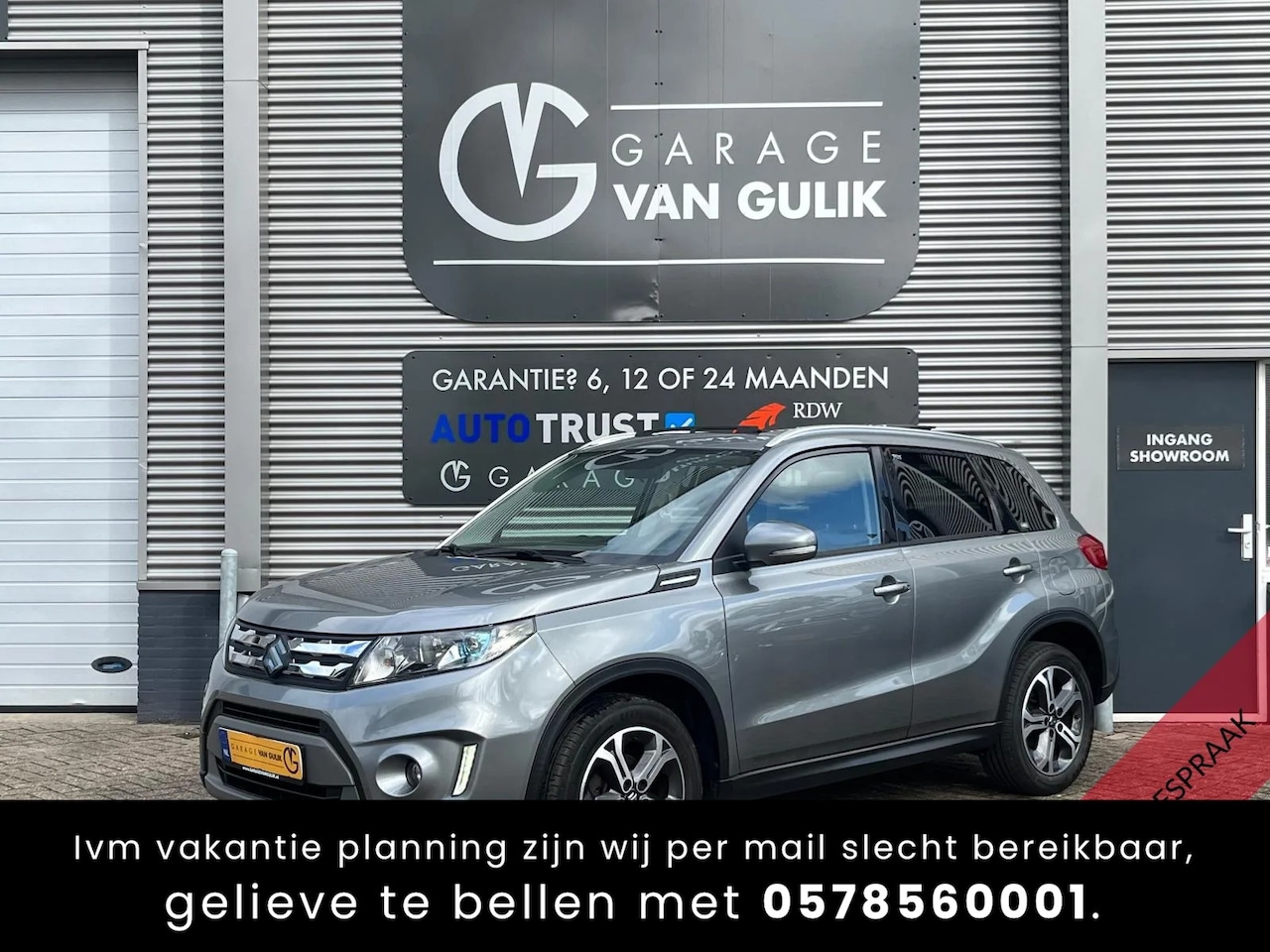 Suzuki Vitara - 1.6 120PK Clima,Cruise,Panodak,NaviLeder/Alcantara,Stoelverw,PdcV+A,KeylessGo+Entry,Camera - AutoWereld.nl