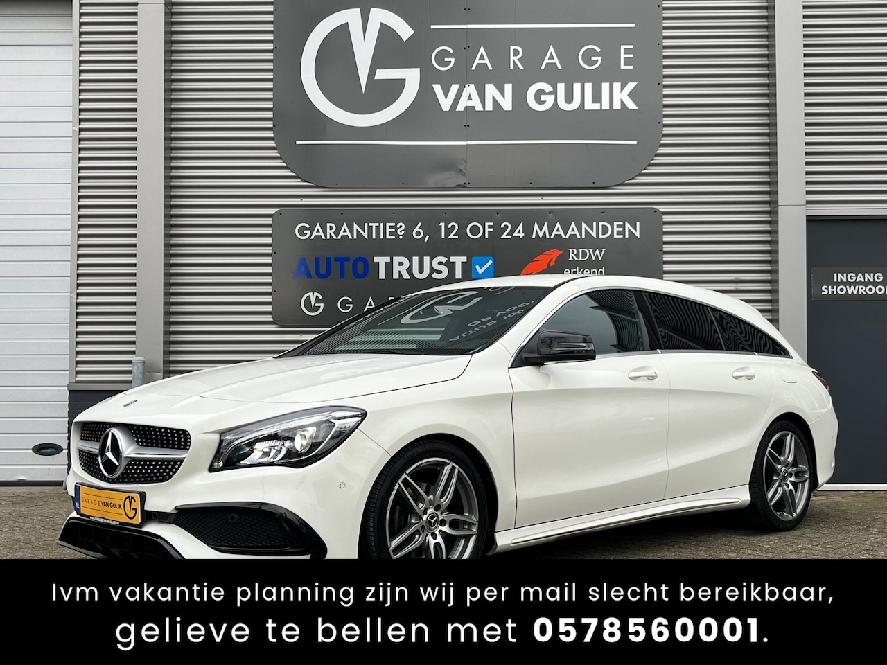 Mercedes-Benz CLA-klasse Shooting Brake - 180 122PK AMG-Line Automaat,Navi,Clima,Cruise,Isofix,LED,Stoelverw,Bluetooth,KeylessEntry - AutoWereld.nl