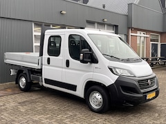 Fiat Ducato - 2.3 MultiJet 140pk DC Open laadbak Pick up Airco Dubbele cabine Trekhaak 2500kg 1e eigenaa