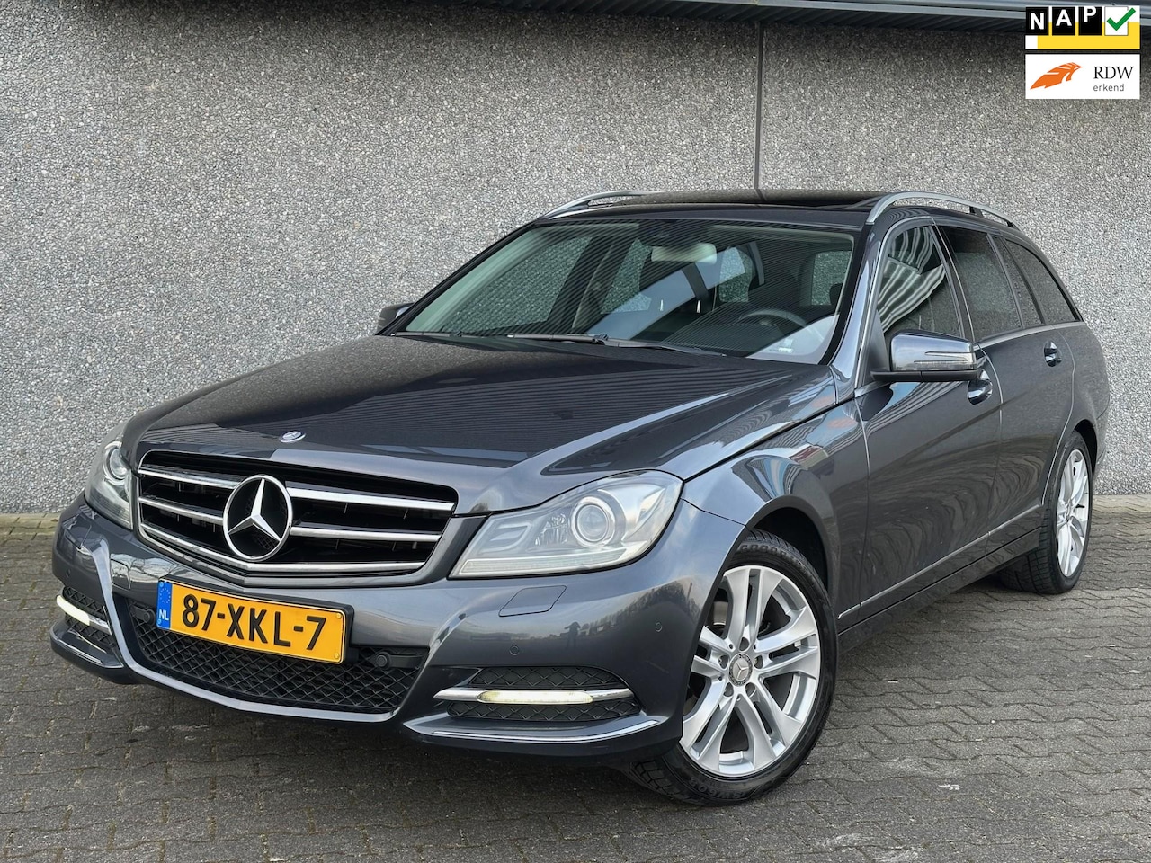 Mercedes-Benz C-klasse Estate - 180 Avantgarde Leder Xenon Schuifdak - AutoWereld.nl