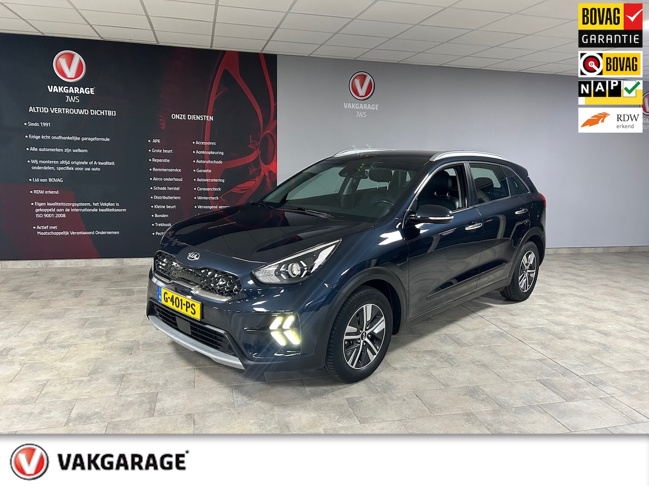 Kia Niro - 1.6 GDi Hybrid ExecutiveLine incl. Afl. Beurt en garantie. - AutoWereld.nl