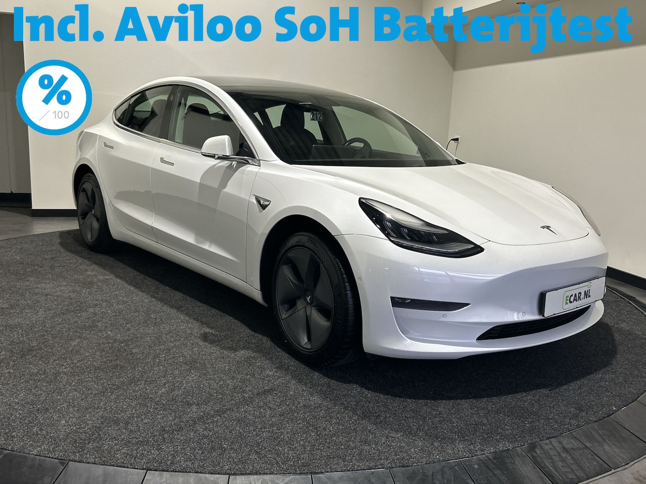 Tesla Model 3 - Single Range RWD Plus | Trekhaak! | Autotrust Garantie! Soh (batterijtest ) 85,15% score - AutoWereld.nl