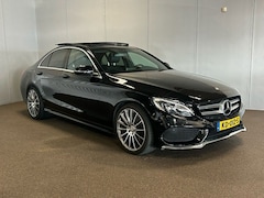 Mercedes-Benz C-klasse - 180 AMG STYLING-PANORAMA-CAMERA-DODEHOEK-COMPLEET