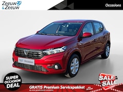 Dacia Sandero - 90PK TCe Comfort | Camera | Parkeersensoren | Airco | Cruise Control | Apple CarPlay/Andro