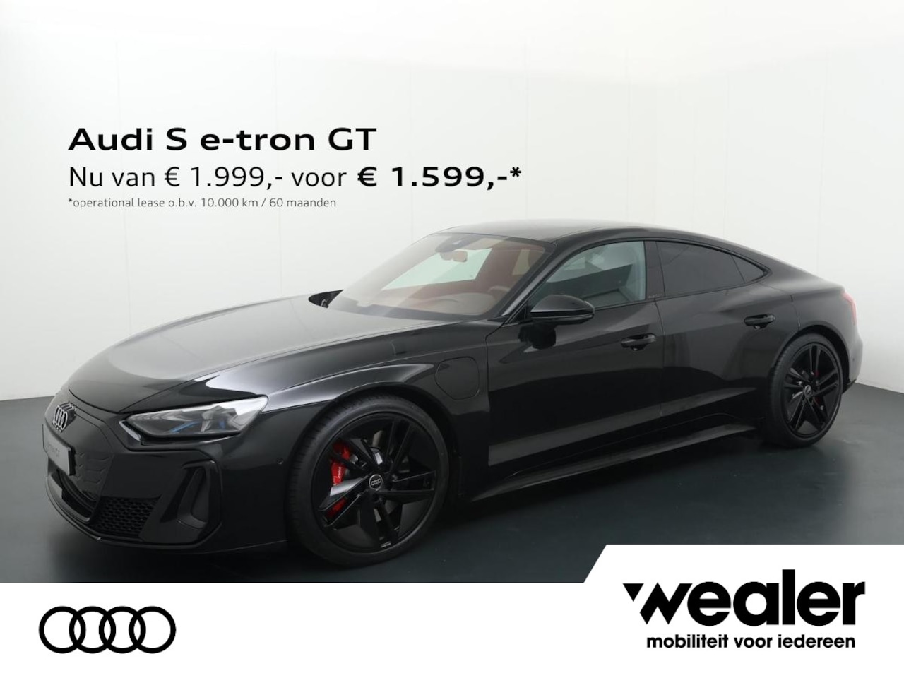 Audi e-tron GT - S 435kW/592pk quattro 105kWh | Laser Matrix verlichting voor | Sportstoelen Pro | Bekledin - AutoWereld.nl