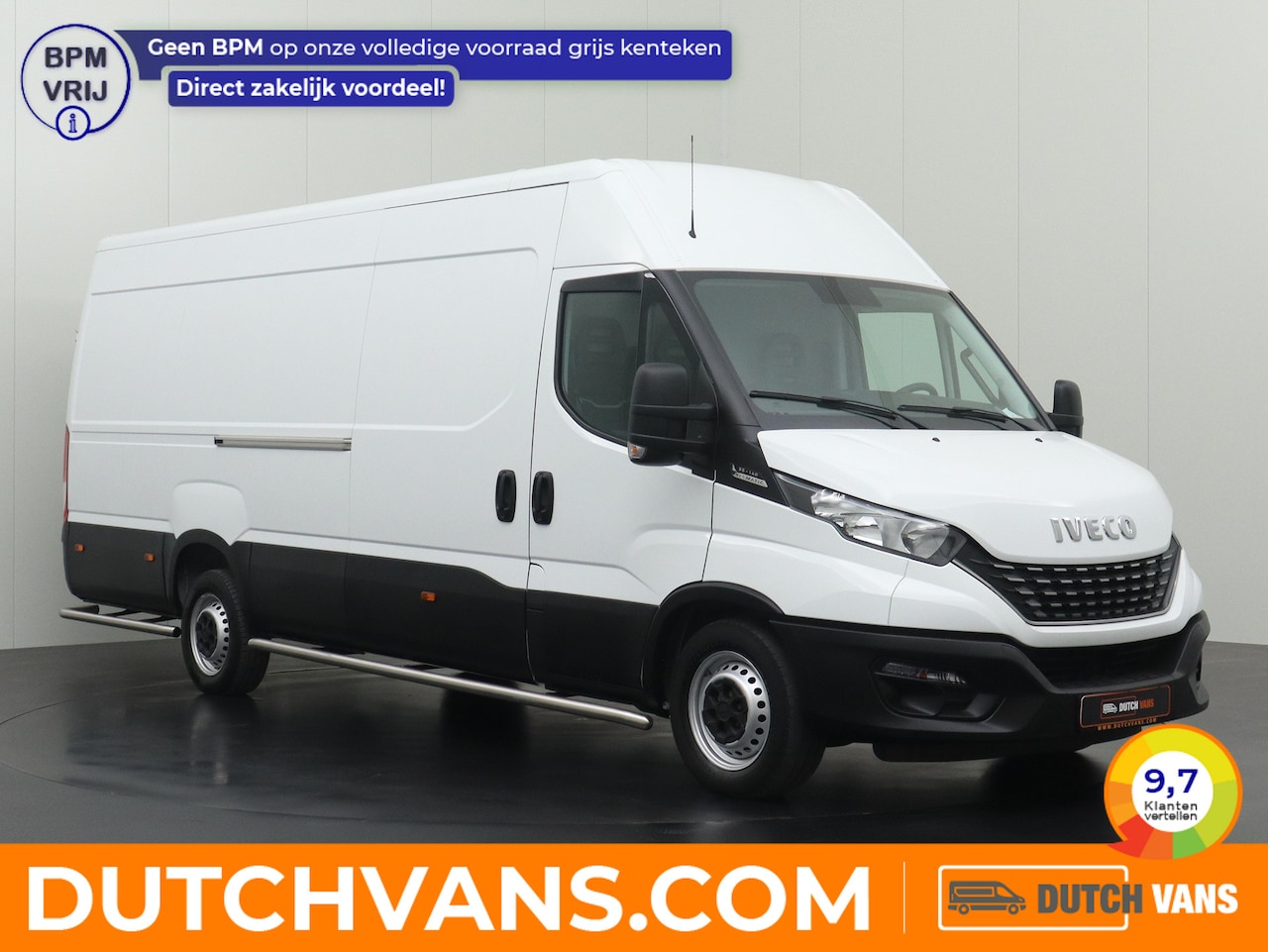 Iveco Daily - Hi-Matic Automaat L3H2 | 3500Kg Trekhaak | Airco | Cruise | 3-Persoons | Betimmering - AutoWereld.nl