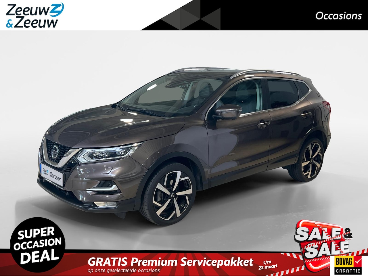 Nissan Qashqai - 1.3 DIG-T Premium Edition | Stoelverwarming | 360 graden camera | Panorama dak | - AutoWereld.nl