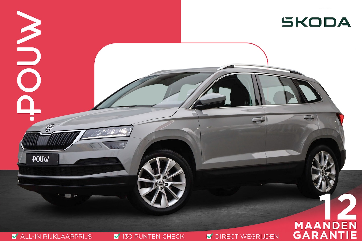 Skoda Karoq - 1.0 TSI 115pk Business Edition | Climate Control | Cruise Control | Navigatie | Parkeersen - AutoWereld.nl