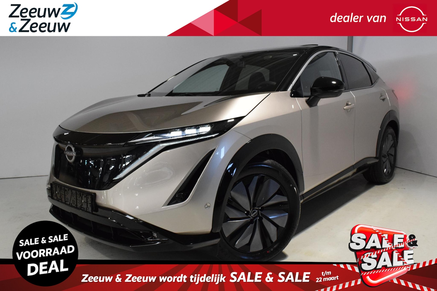 Nissan Ariya - Evolve 91 kWh Rijden binnen 1 week uit voorraad leverbaar | € 8000,- KORTING | - AutoWereld.nl