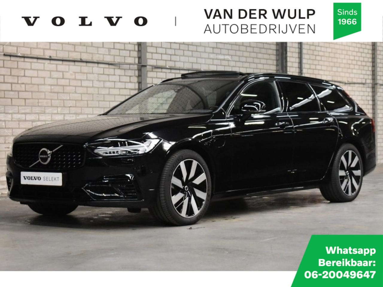 Volvo V90 - T6 350pk AWD Ultimate Dark | 360 | Getint glas | Sportstoelen - AutoWereld.nl