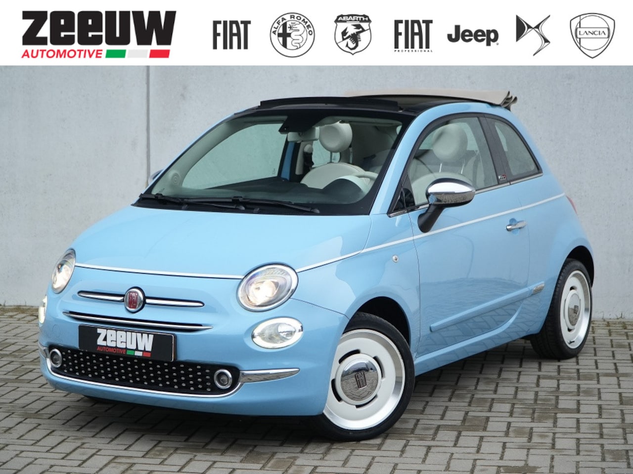 Fiat 500 C - TwinAir Turbo Spiaggina 58 | Navi | Carplay | 1ste Eigenaar - AutoWereld.nl