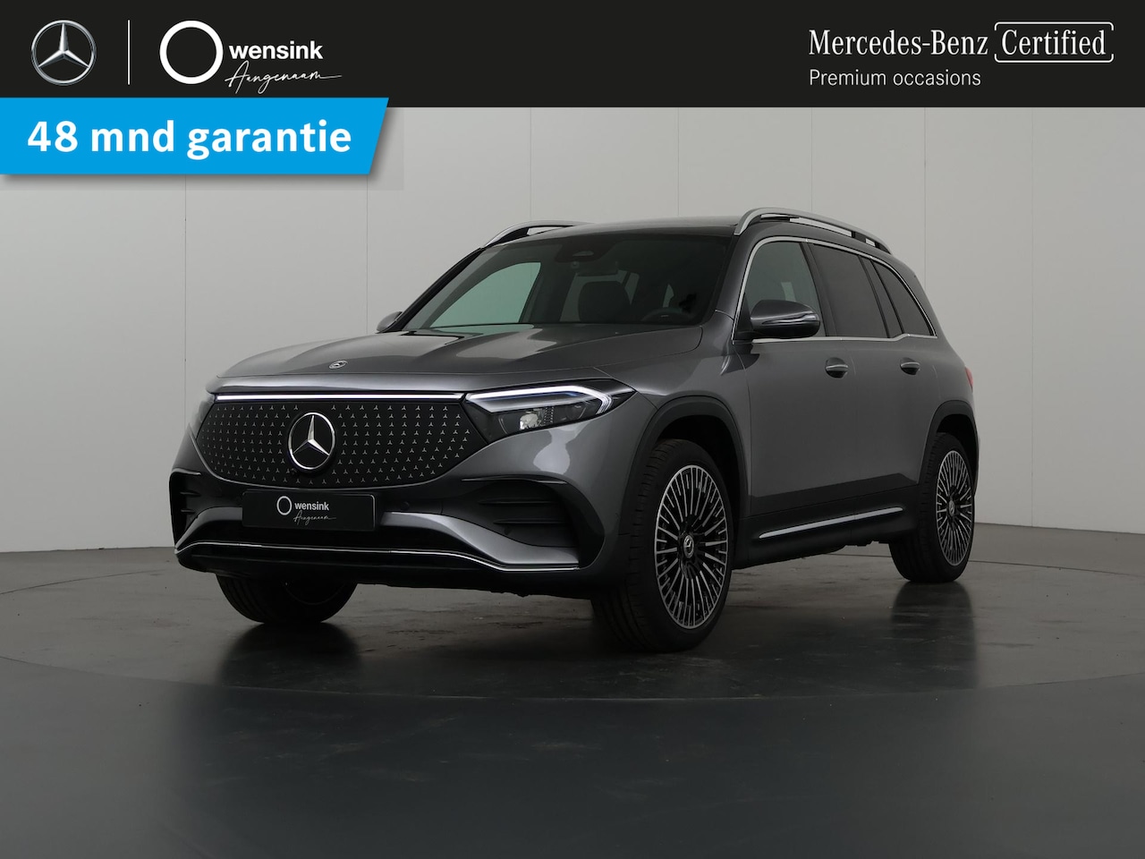 Mercedes-Benz EQB - 250+ AMG Line Premium Plus 71 kWh | Verstelbare Demping | Panoramadak | Trekhaak | 360 cam - AutoWereld.nl