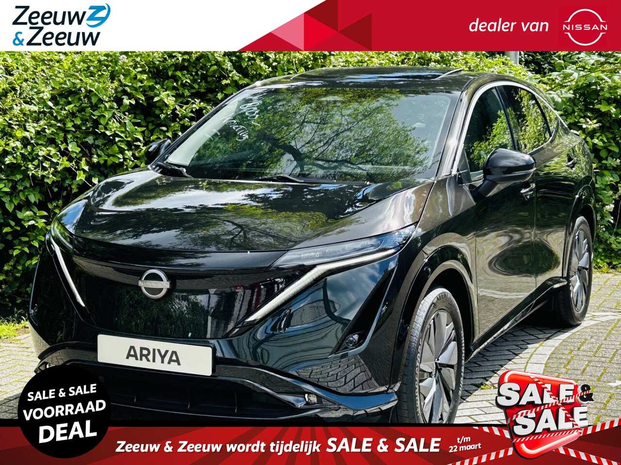 Nissan Ariya - Advantage Edition Plus 91 kWh AUTOMAAT | €2950,- Z&Z subsidie! | Navigatie, Apple Carplay - AutoWereld.nl