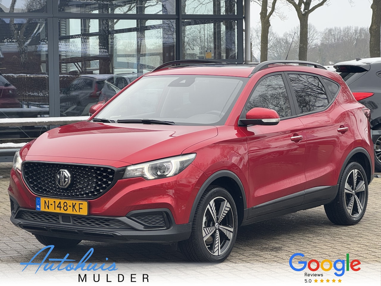 MG ZS - EV Luxury 45 kWh Leder/Navigatie/Cruise/Camera/Panoramadak - AutoWereld.nl