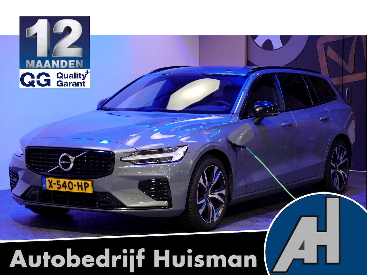 Volvo V60 - 2.0 T6 Recharge AWD Long Range 293kW/399pk Aut8 Plus Dark HARMAN/KARDON + MATRIX LED HIGH - AutoWereld.nl