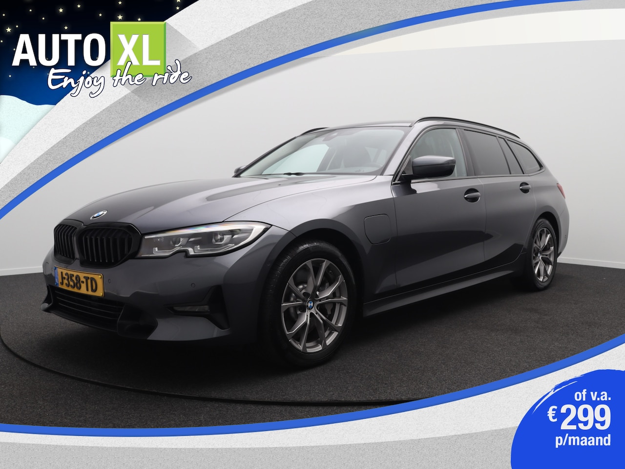 BMW 3-serie Touring - 330e eDrive High Exe. Leder sportstoel Camera Carplay - AutoWereld.nl