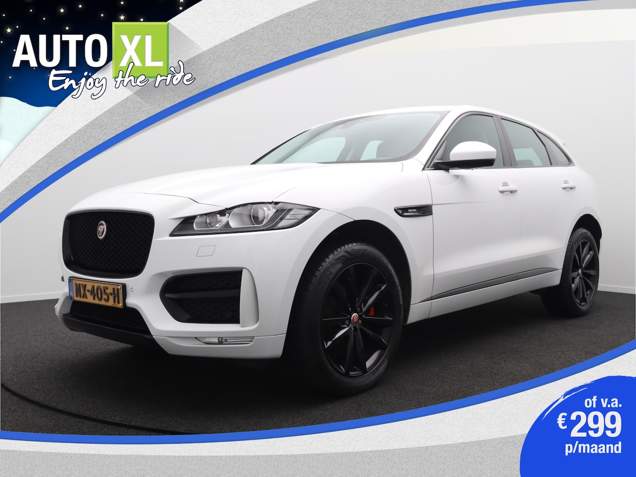 Jaguar F-Pace - 2.0 R-Sport Portfolio AWD 20d Nieuwe-Motor Standkachel Camera Trekhaak - AutoWereld.nl