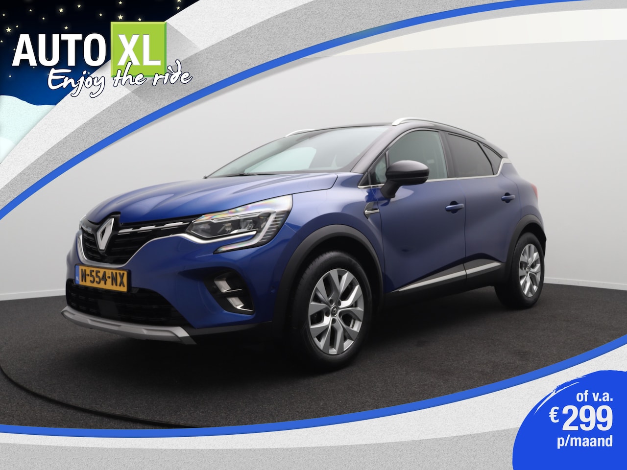 Renault Captur - 1.0 TCe 100 PK Intens Dodehoek Camera Navi Carplay - AutoWereld.nl