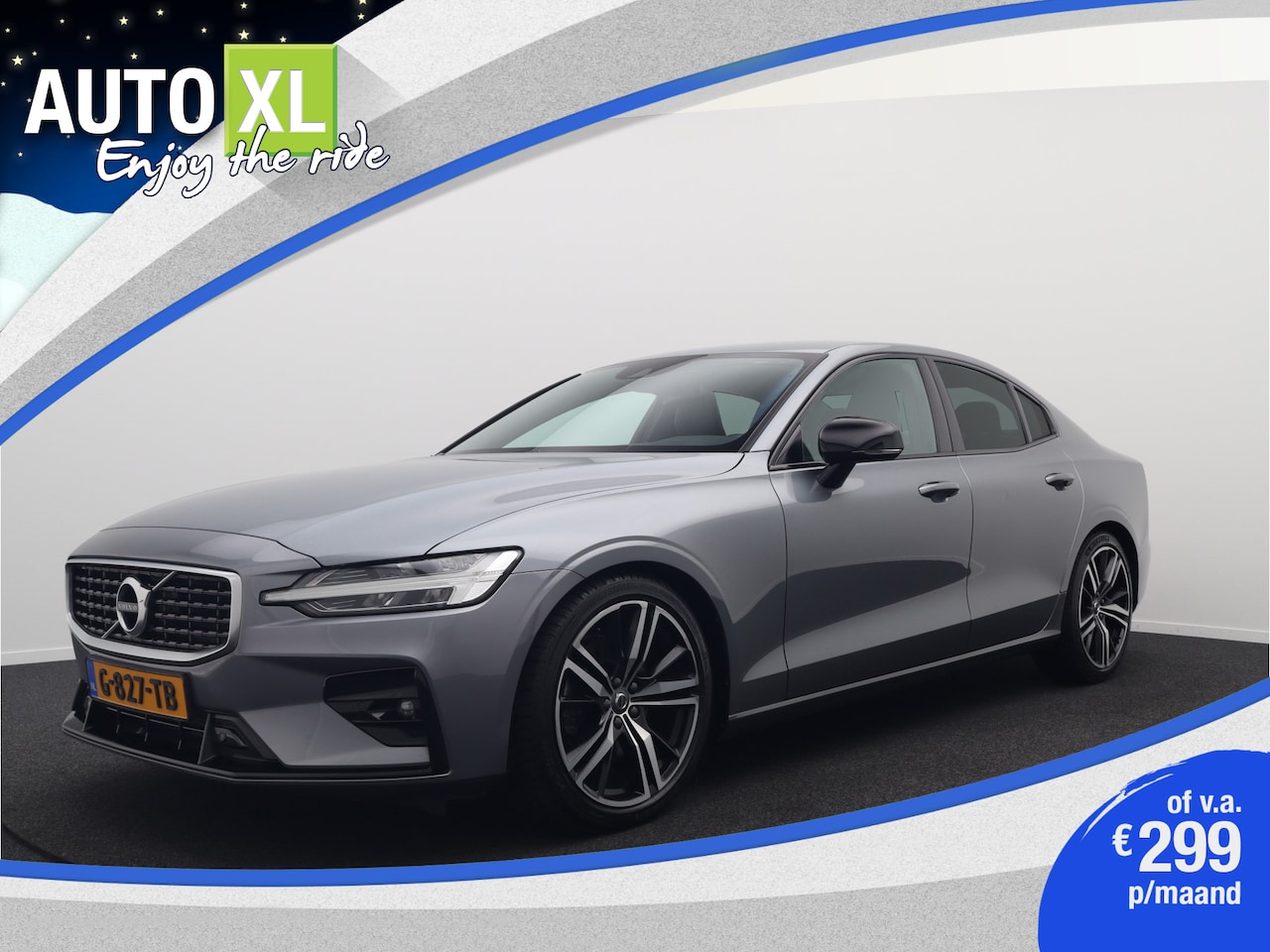 Volvo S60 - 2.0 T4 R-Design Carplay Leder Memory LED 19' LMV - AutoWereld.nl