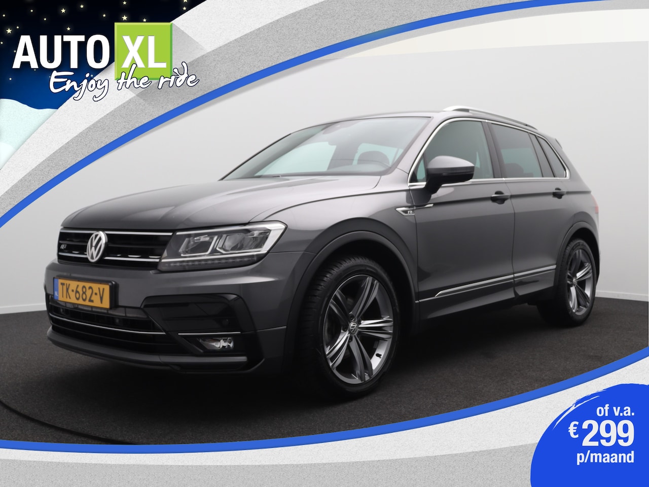 Volkswagen Tiguan - 1.4 TSI Highline Business R Trekhaak Digi. Dash Adapt. Cruise Carplay - AutoWereld.nl