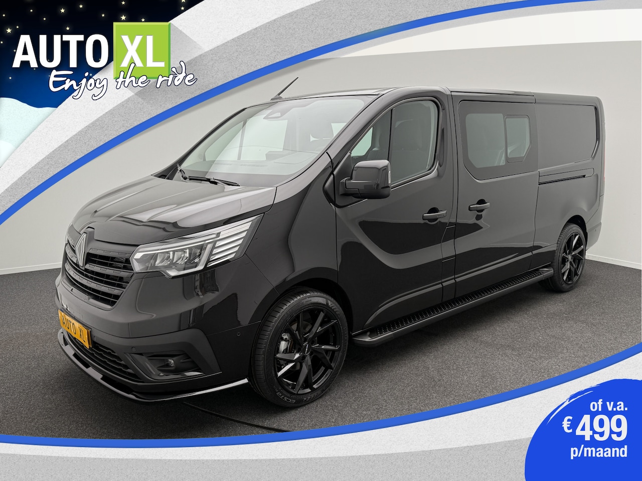 Renault Trafic - 2.0 Aut. 170 PK L2H1 DC RS-Line 5-Pers 2X Schuifdeur Camera Carplay - AutoWereld.nl