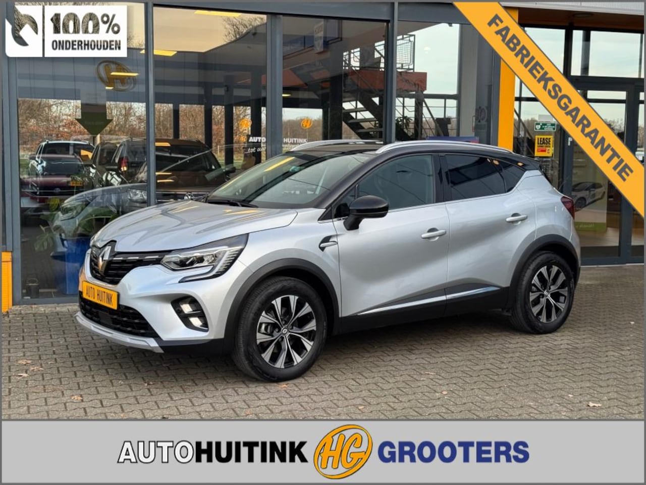 Renault Captur - 1.6 E-Tech Hybrid 145 Techno - Navi - camera - AutoWereld.nl