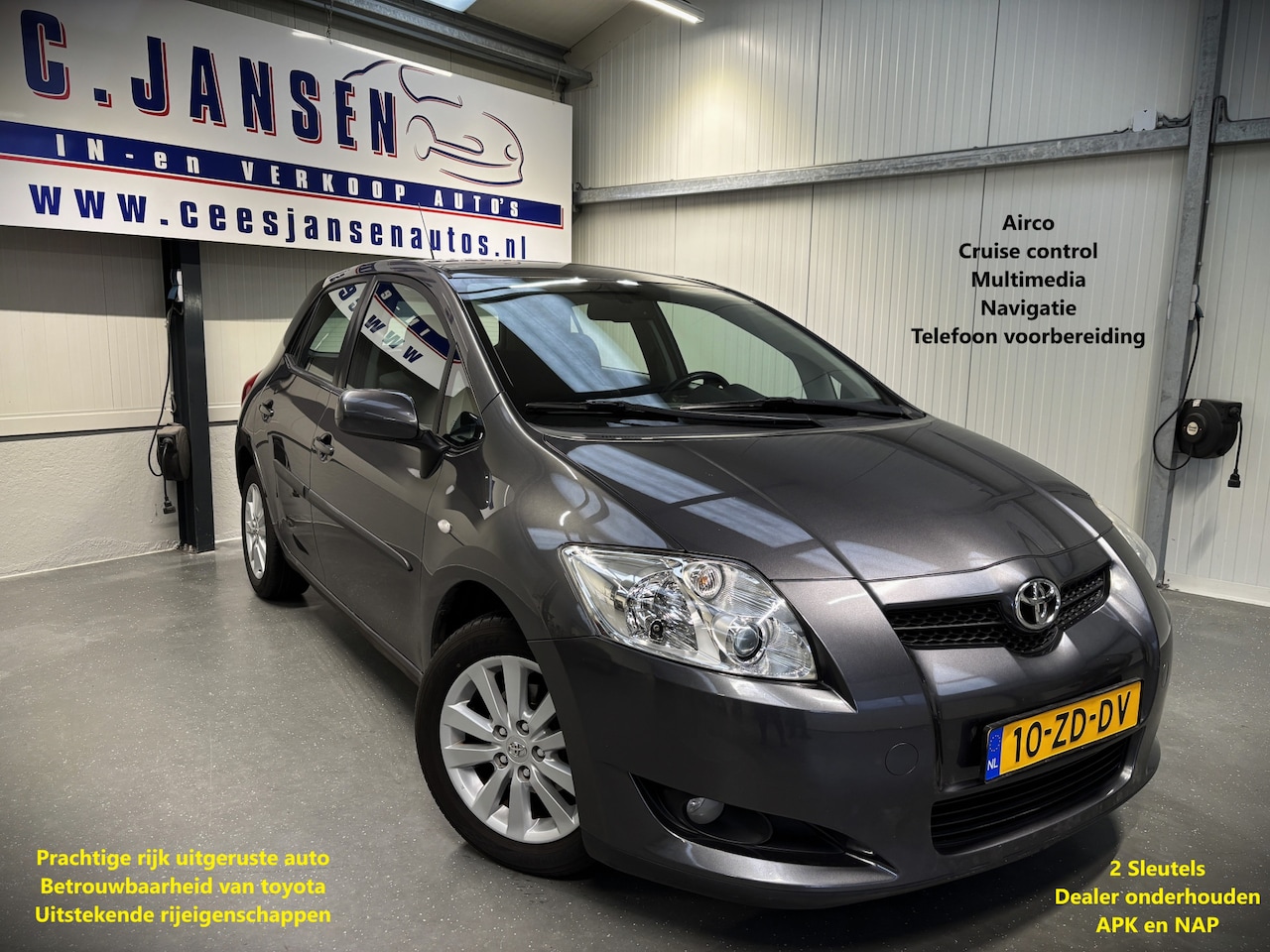 Toyota Auris - 1.6-16V Luna Business VEEL OPTIES !! - AutoWereld.nl