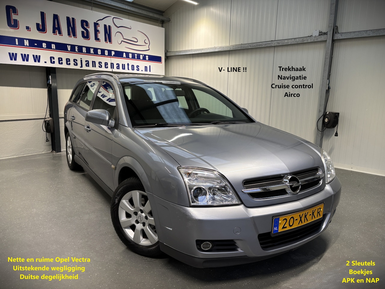 Opel Vectra Wagon - 1.8-16V V-Line 1.8-16V V-Line - AutoWereld.nl