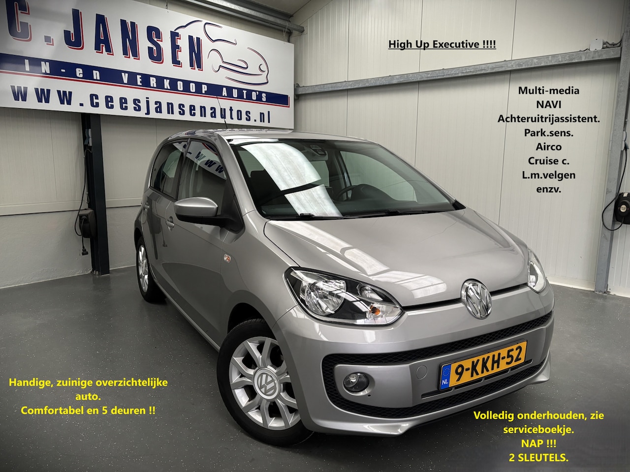 Volkswagen Up! - 1.0 high up! BlueMotion 1.0 high up! BlueMotion - AutoWereld.nl