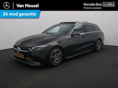 Mercedes-Benz C-klasse Estate - 180 AMG Line / Stoelverwarming / Achteruitrijcamera / Panaroma-schuifdak / Trekhaak /