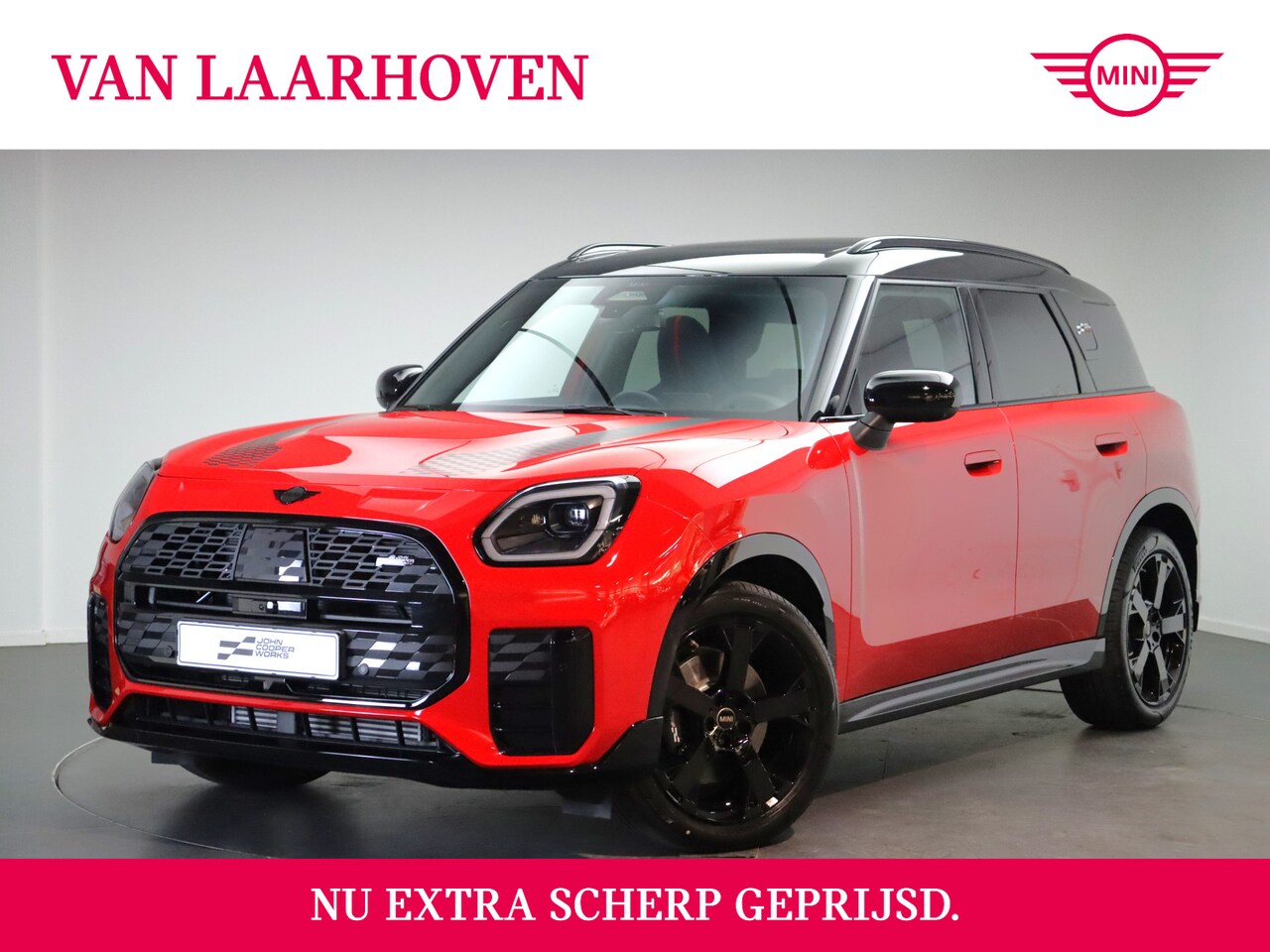 MINI Countryman - C Automaat / JCW / Pakket L / 19" John Cooper Works Runway Spoke black - AutoWereld.nl