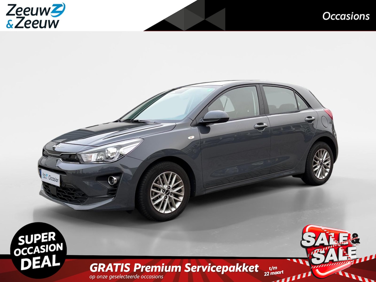 Kia Rio - 1.0 T-GDi MHEV DynamicLine Dealer onderhouden | Navigatie | Climate Controle | Lane assist - AutoWereld.nl