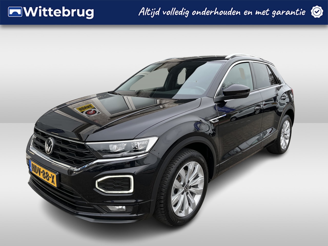 Volkswagen T-Roc - 1.5 TSI R-Line / AUTOMAAT/ ADAPT. CRUISE/ DIGITAL DASH/ NAVI/ DAB/ CLIMA/ STOELVERWARMING/ - AutoWereld.nl