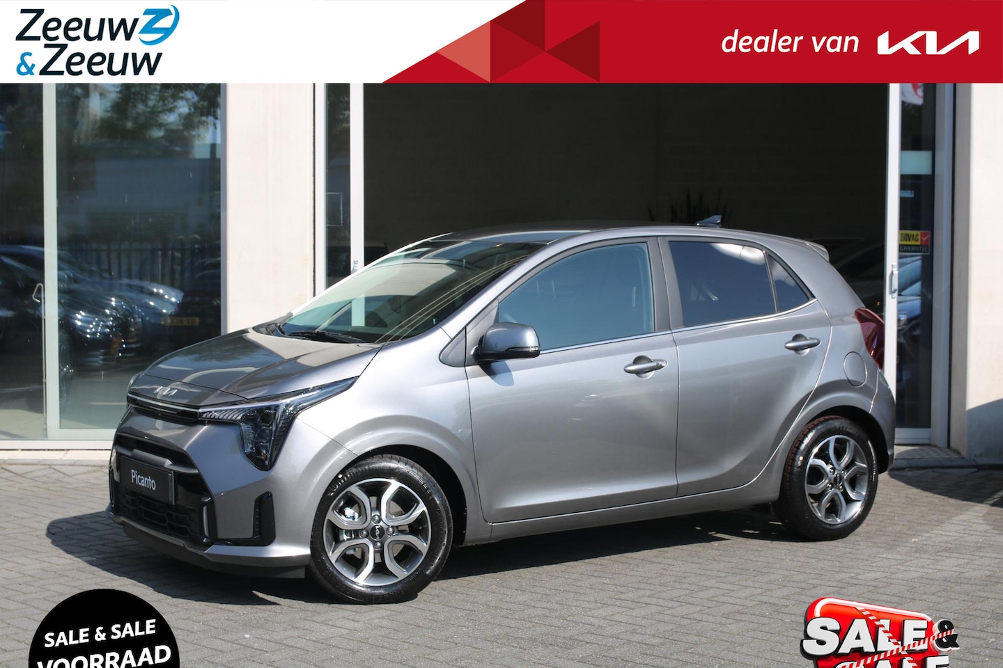 Kia Picanto - 1.0 DPI ExecutiveLine Airco | Navi | Cruise Control | Nieuw facelift model | Nu te bestell - AutoWereld.nl