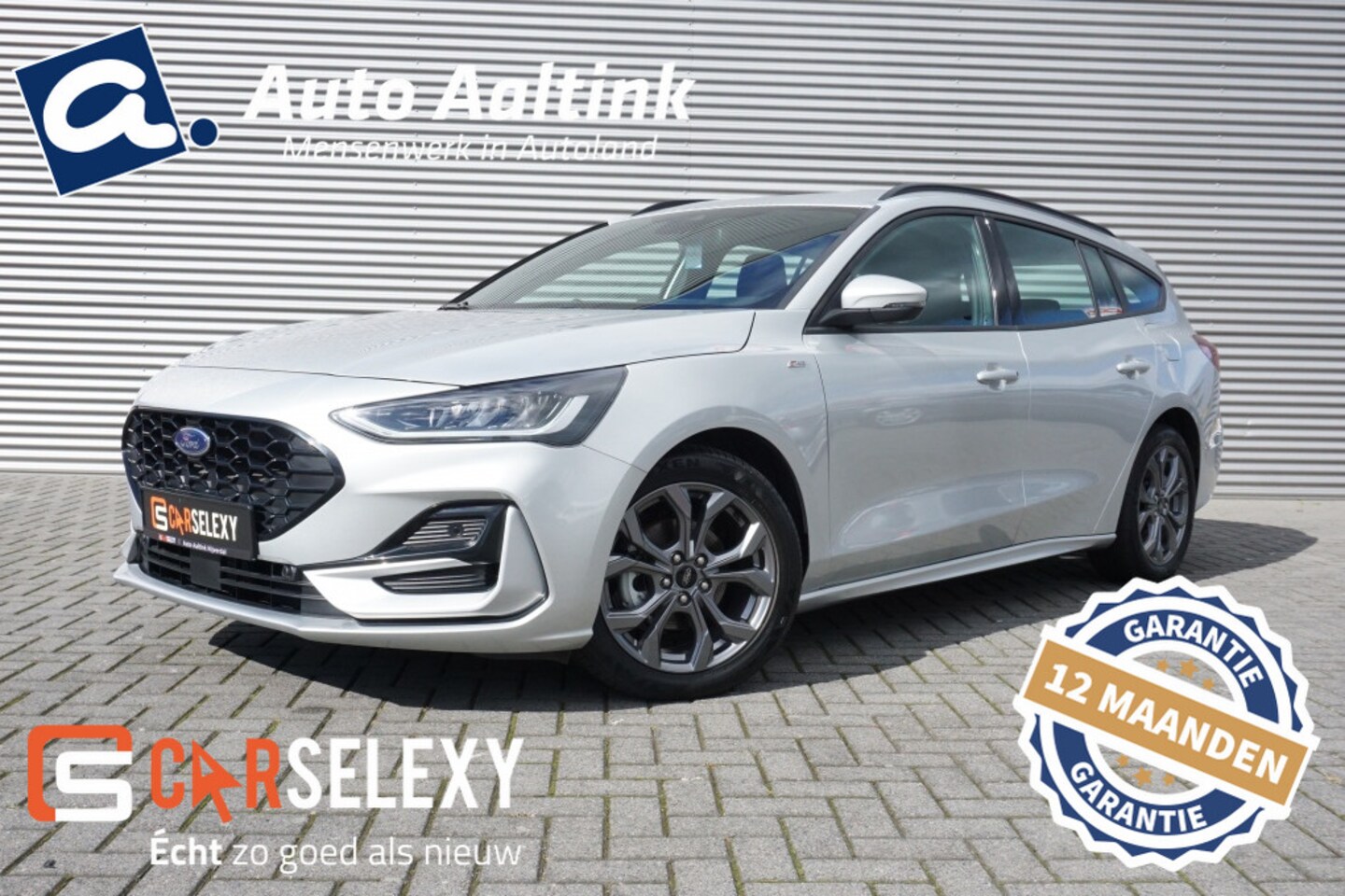 Ford Focus Wagon - 125PK HYBRID AUTOMAAT ST-LINE | CAMERA | FULL-LED | CARPLAY - AutoWereld.nl