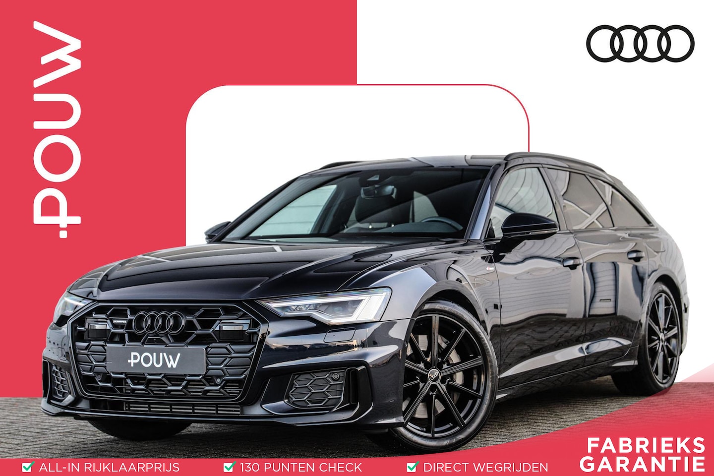 Audi A6 Avant - 50 TFSIe 299pk Quattro S-Line Edition | Trekhaak | 20" LMV - AutoWereld.nl