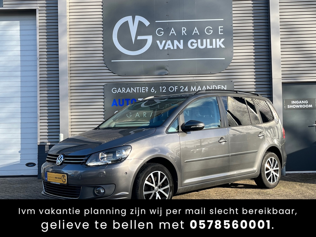 Volkswagen Touran - 1.4 TSI 140PK 7pers. Automaat Clima,Cruise,Navi,PdcV+A,Stoelverw.,Isofix,Lmv,GetintGlas,Da - AutoWereld.nl