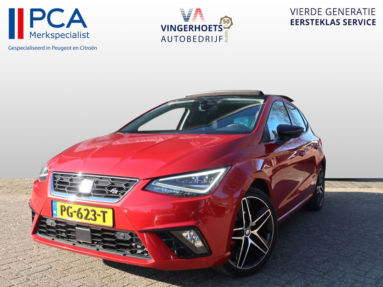 Seat Ibiza - 1.0 TSI FR Business Intense 116 PK Benzine * Navigatie * Open Schuifdak * Climate & Cruise - AutoWereld.nl