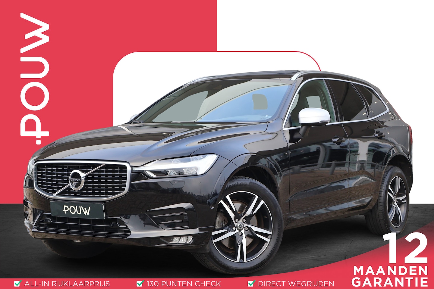 Volvo XC60 - 2.0 D4 190pk AWD R-Design | Navigatie | Panoramadak | Head-up | 360 Camera| Wegklapbare Tr - AutoWereld.nl