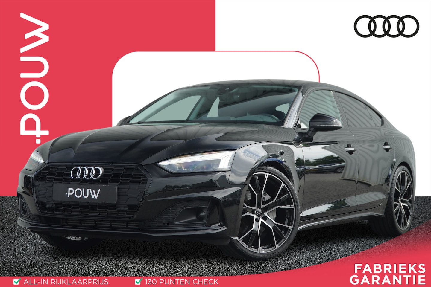 Audi A5 Sportback - 40 TFSI 204pk S-tronic Advanced Edition | 20" Velgen | Sportstoelen | Navigatie - AutoWereld.nl