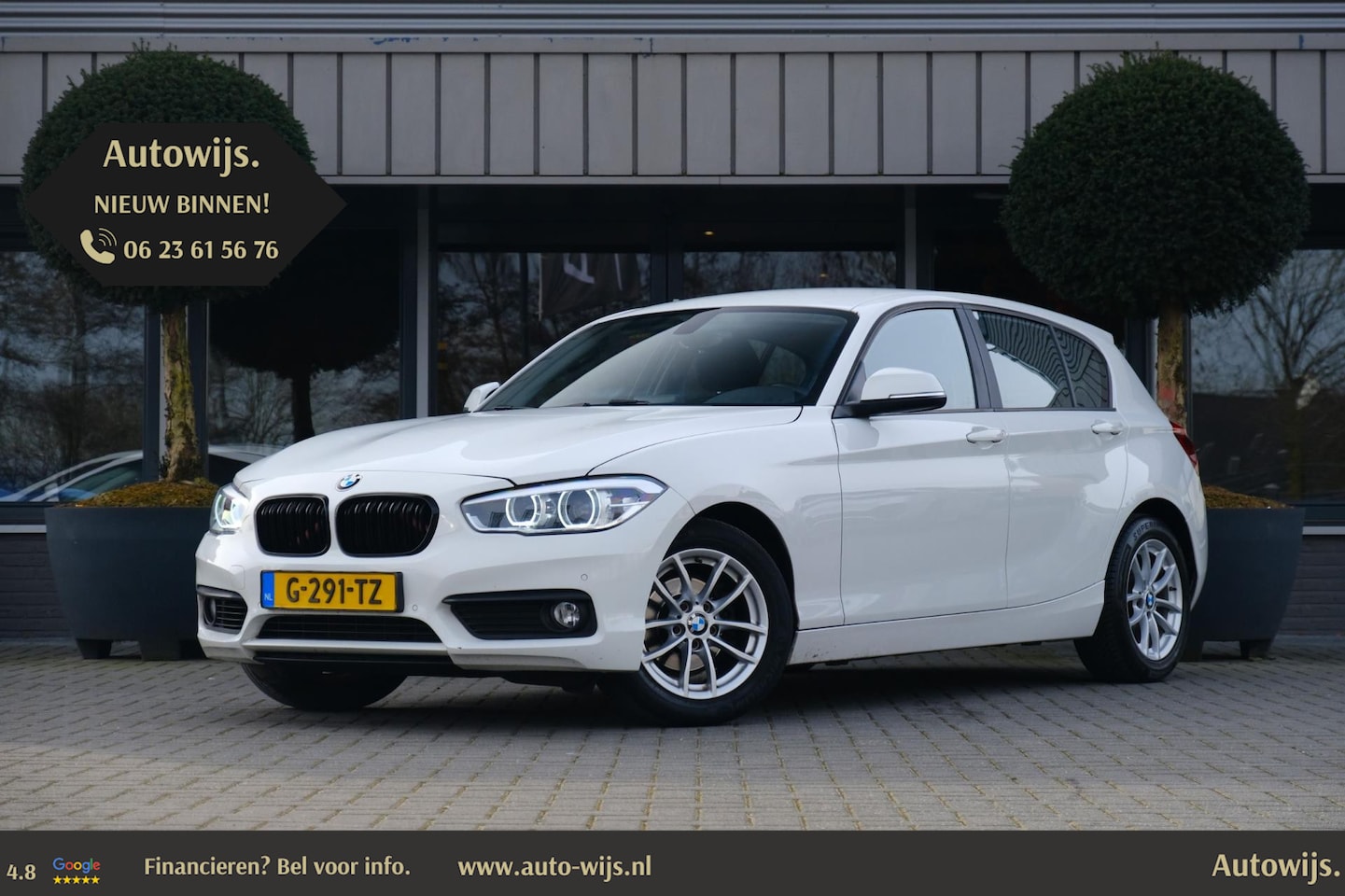 BMW 1-serie - 118i|Led|Clima|Navi|AUT|Cruise|LM_Velg - AutoWereld.nl