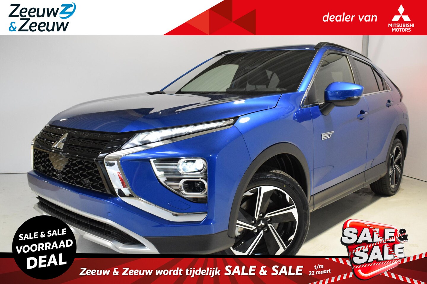 Mitsubishi Eclipse Cross - 2.4 PHEV Intense+ | €8000,- VOORRAADKORTING! | 8 JAAR GARANTIE | 1500KG Trekgewicht | OP=O - AutoWereld.nl