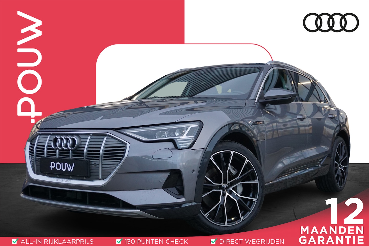 Audi e-tron - 408pk 55 quattro advanced Pro Line Plus 95 kWh | Tour pakket | 22'' Velgen | Comfortsleute - AutoWereld.nl