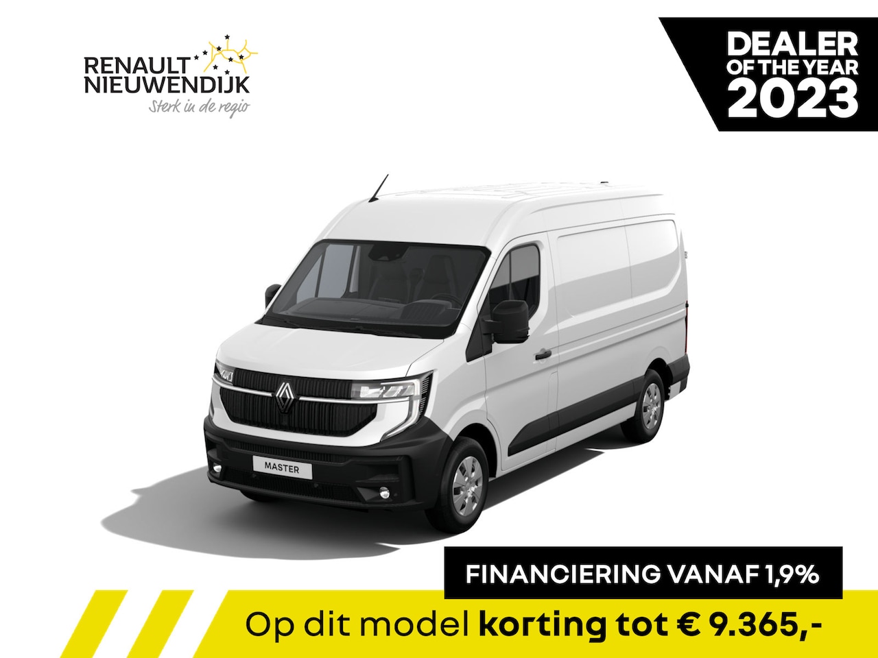 Renault Master E-Tech - Gesloten Bestel L2H2 T35 Electric 140 Long Range 1AT Extra | Achteruitrijcamera | C-Shape - AutoWereld.nl