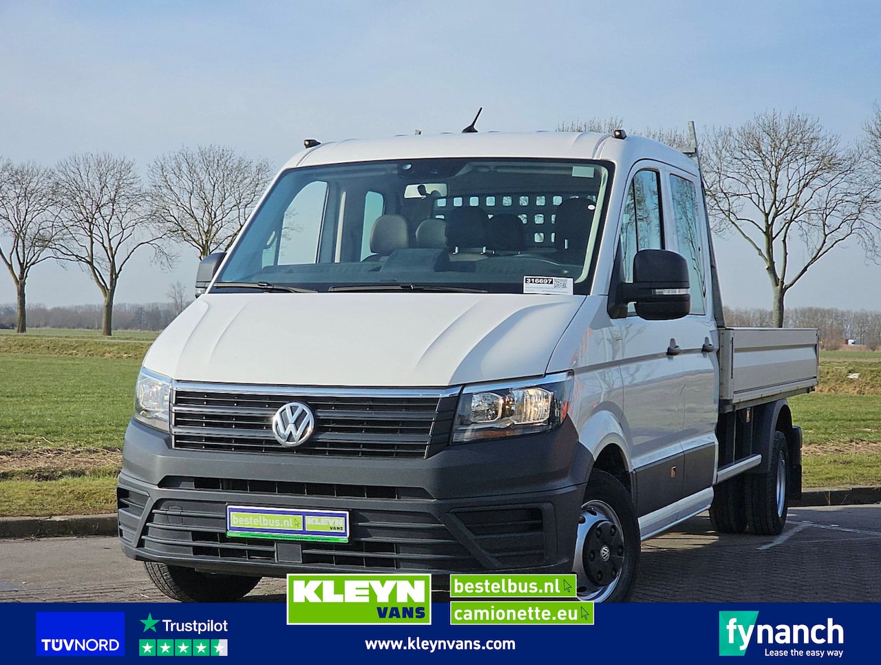 Volkswagen Crafter - 50 2.0 DUB.CAB Open-Laadbak - AutoWereld.nl