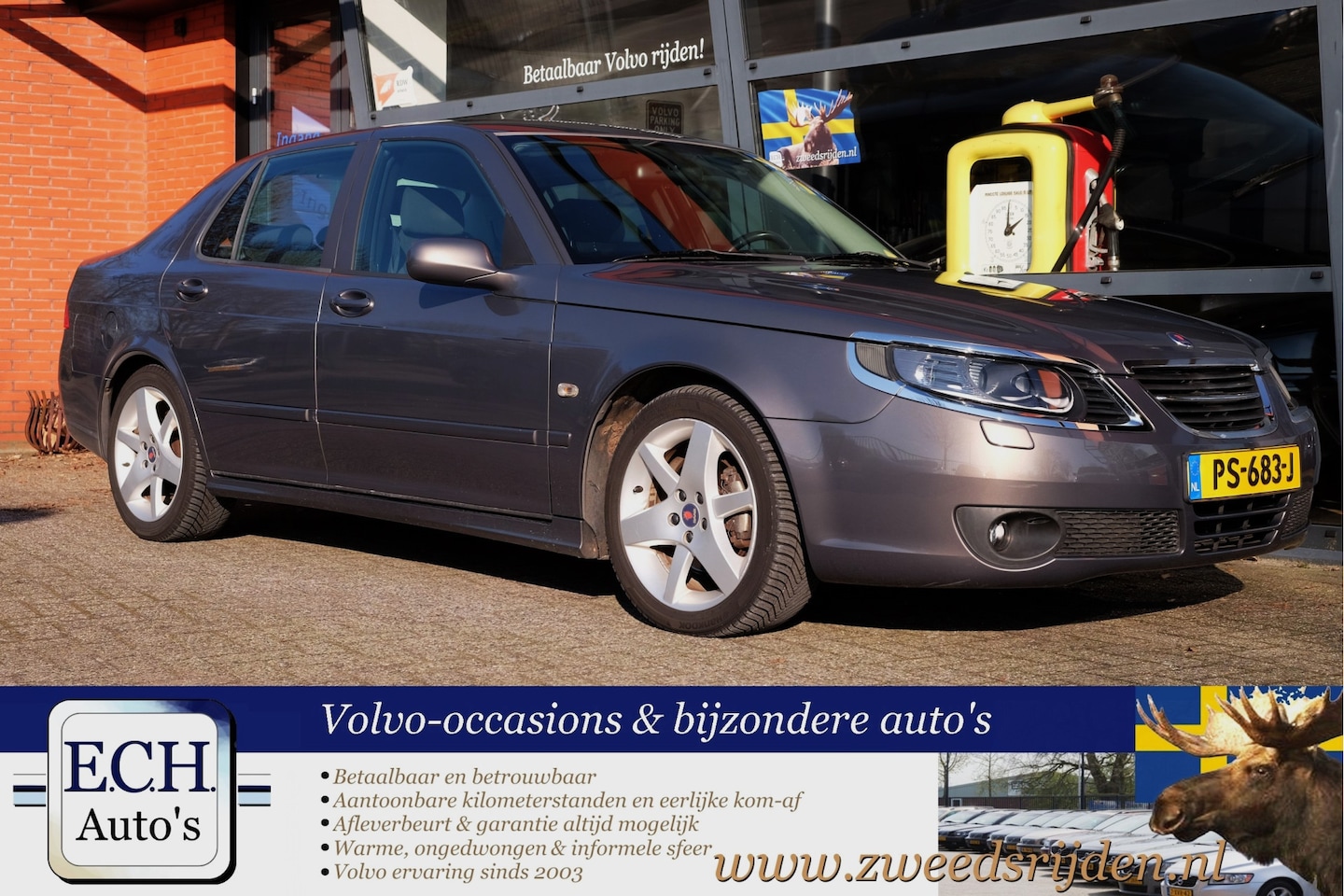 Saab 9-5 - 2.3t Linear 2.3t 185 pk Linear, Trekhaak - AutoWereld.nl