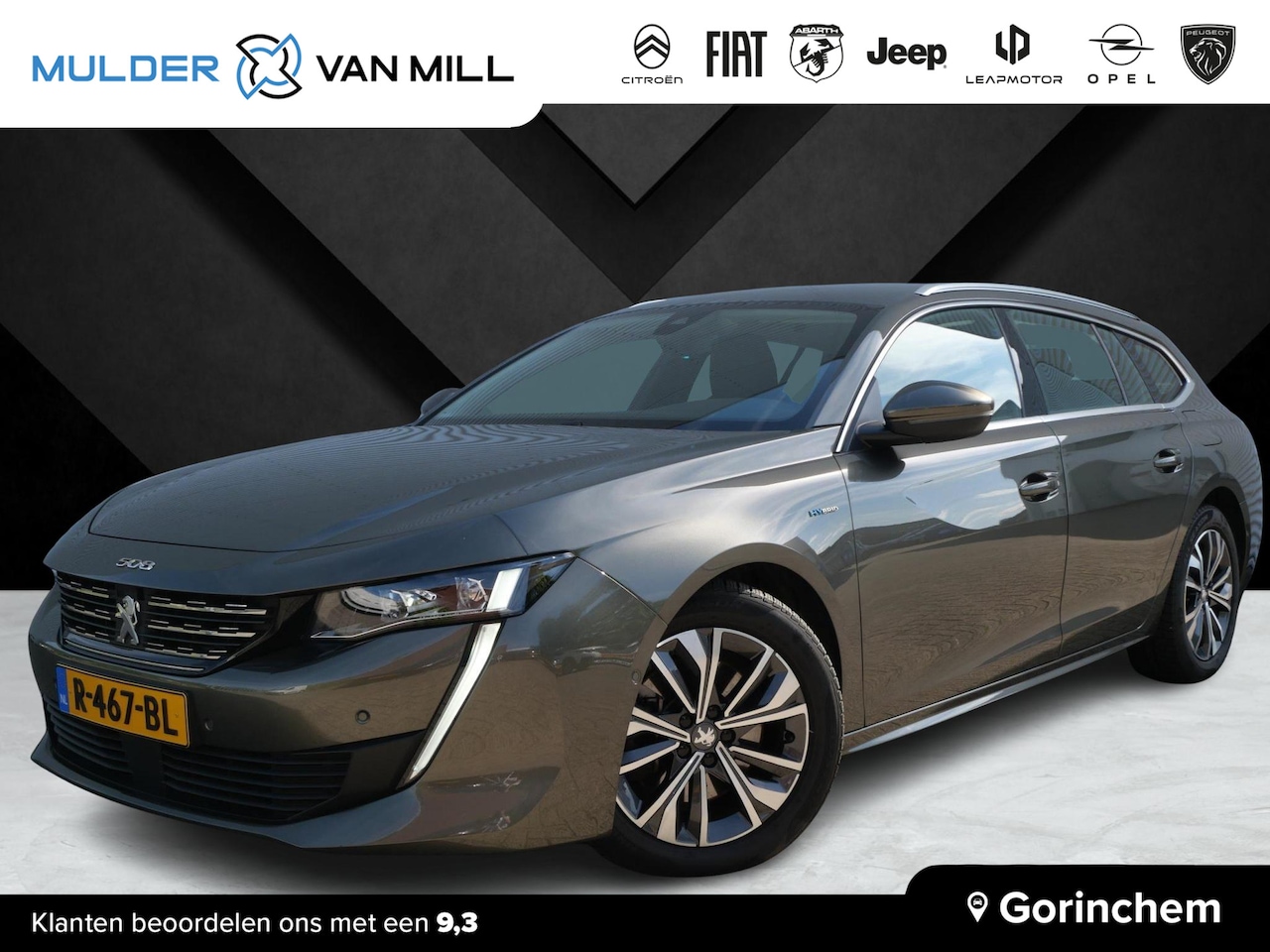 Peugeot 508 SW - Allure Pack 1.6 HYbrid PHEV 225pk e-EAT8 AUTOMAAT | NAVI | CAMERA | FULL-LED | 7,4KWH OB-C - AutoWereld.nl