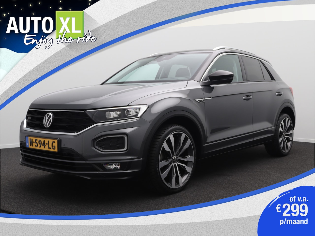 Volkswagen T-Roc - 1.5 TSI Aut. R-Line Camera Sportstoelen Stoelverwarming - AutoWereld.nl