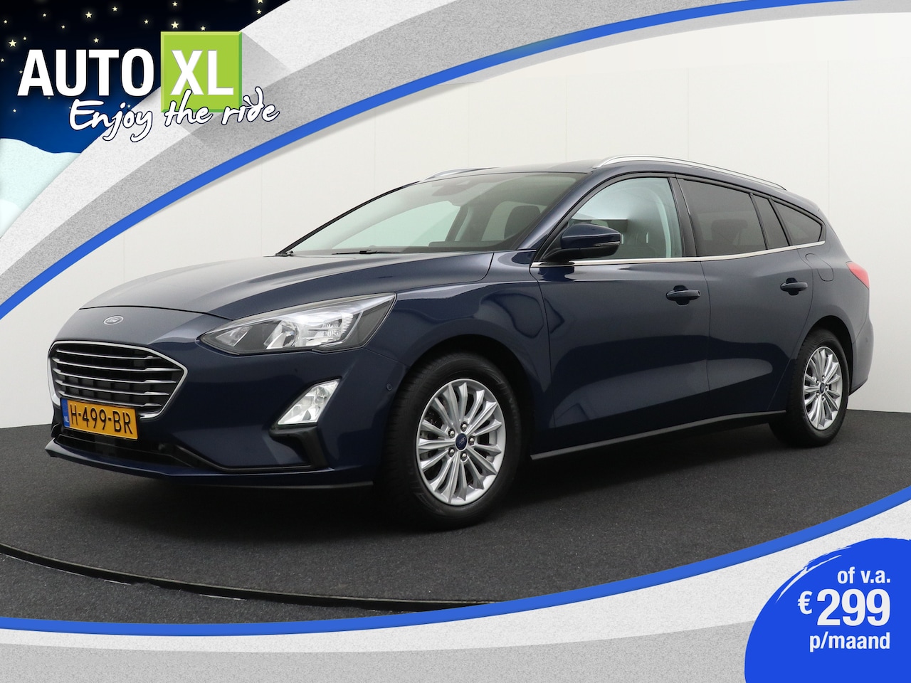 Ford Focus Wagon - 1.0 Titanium Afn.Trekhaak Camera 17' LMV - AutoWereld.nl